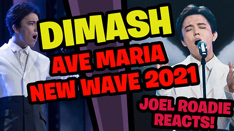 Dimash - AVE MARIA | New Wave 2021 - Roadie Reacts