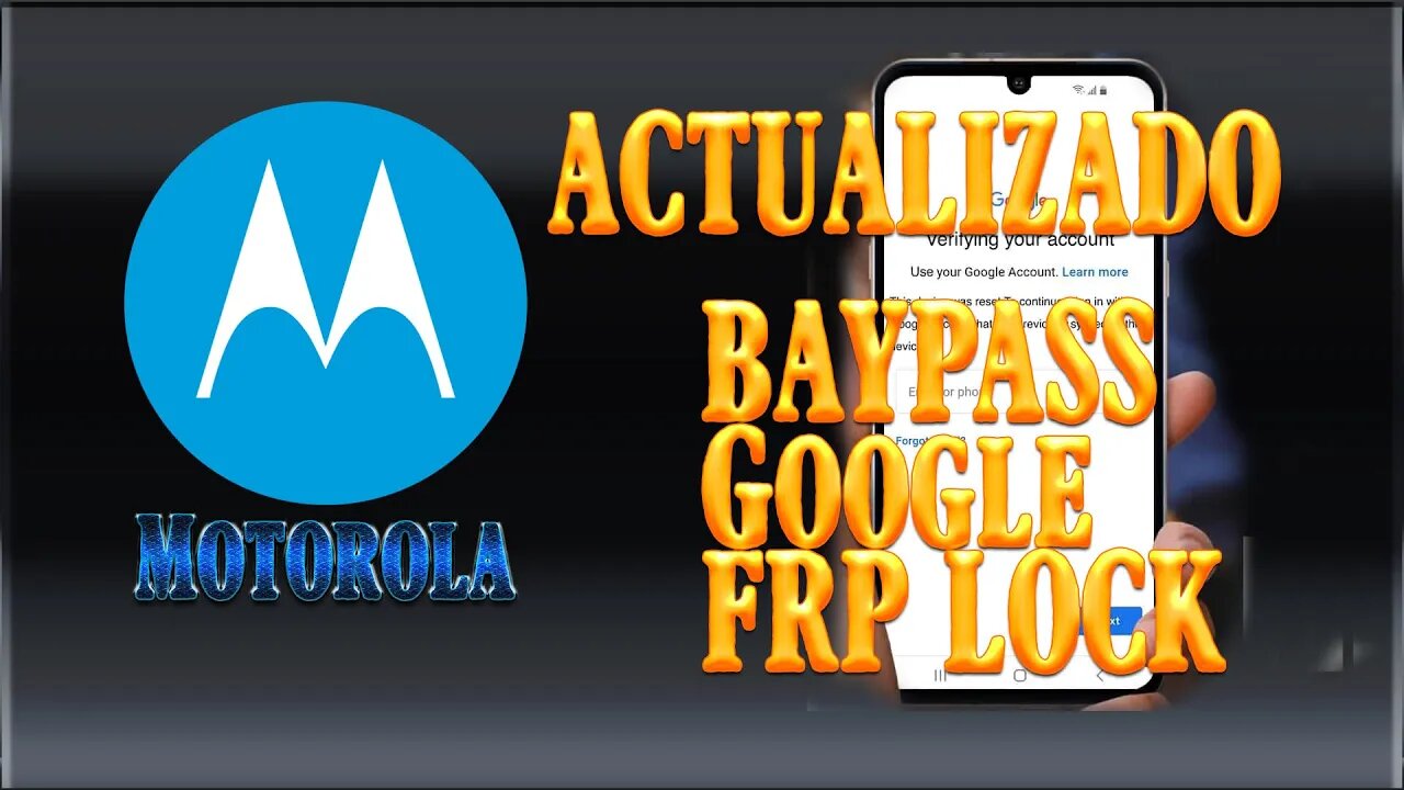 Skip Google Account FRP Motorola 2021