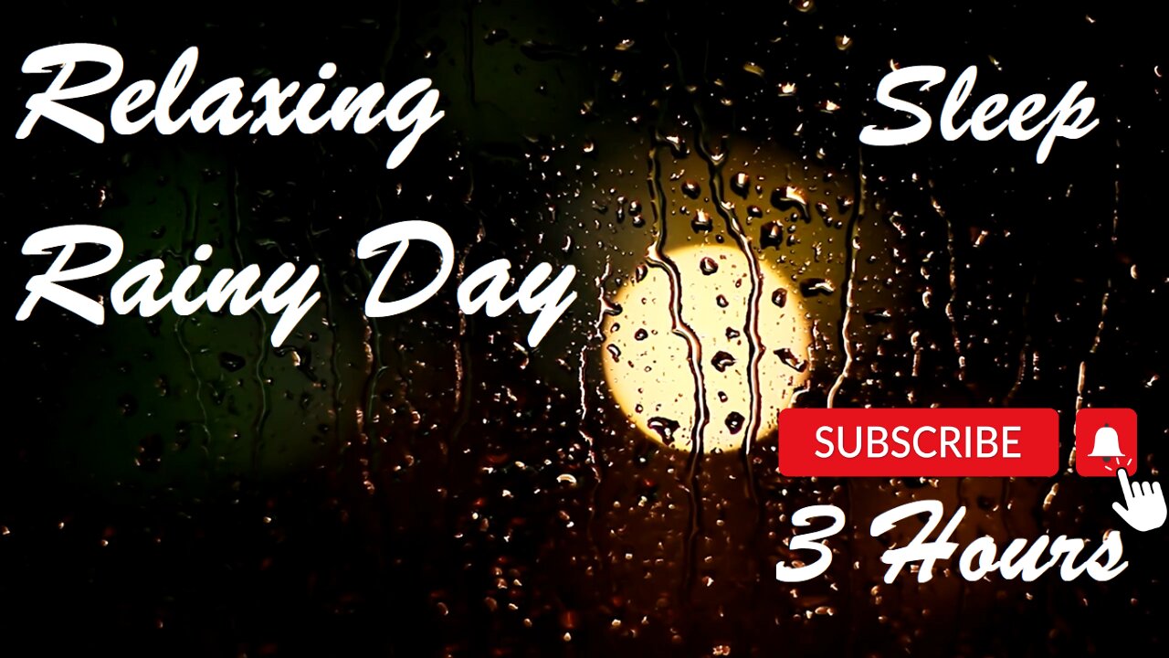 Amazing Rain sounds for relaxing sleep, study, relax, meditation, reading, relaxation