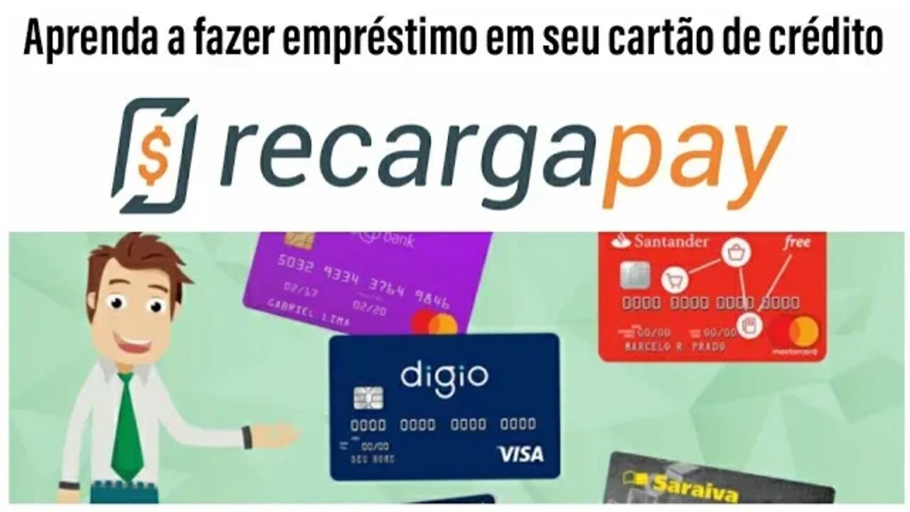 Aprenda a fazer empréstimo em seu cartão de crédito com parcelamento em até 12X!
