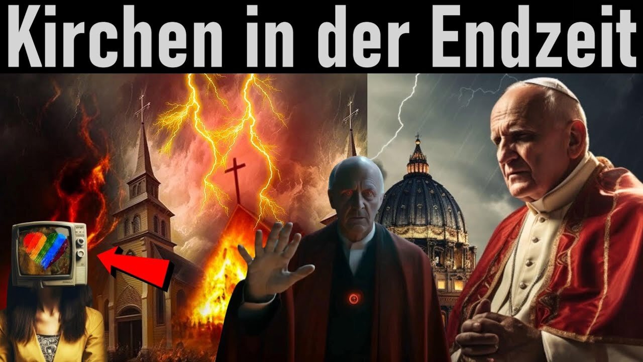 Endzeit-News Spezial ➤ So rächt sich Gott an den Kirchen! Christen wachen auf!@EndzeitreporterMcM🙈