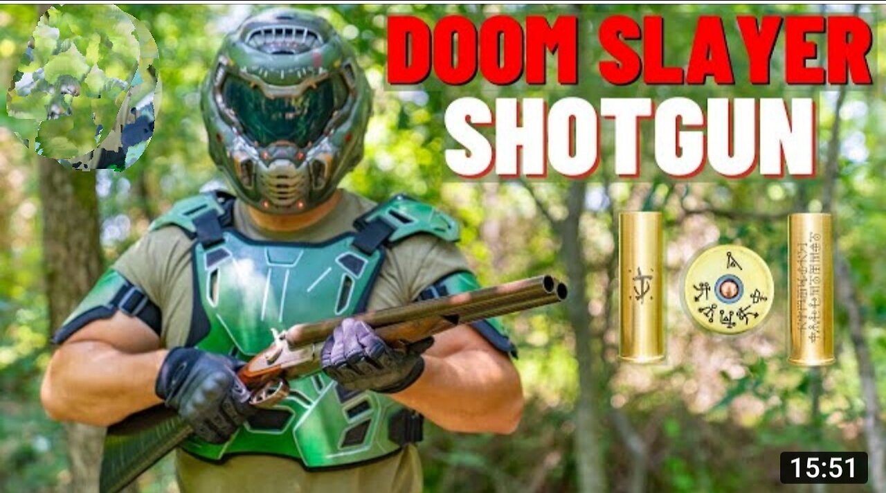 the Doom Slayer Super Shotgun (Double Barrel 8 Gauge !!!)