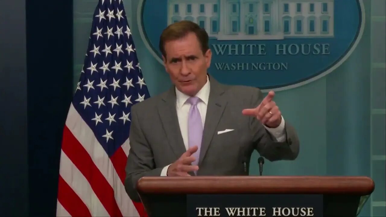 Top Biden Spokesman John Kirby Won't Say If US Would Support "Humanitarian Ceasefire" In Israel