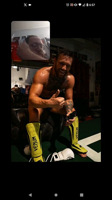 Conor McGregor Getting Workout In With Dillon Danis