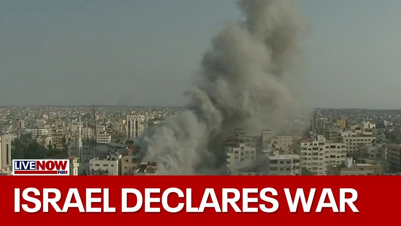 BREAKING: Israel officially declares war on Hamas, 600+ killed, 2,000+ wounded | LiveNOW from FOX