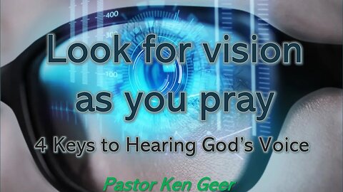 Colfax AoG Nov 19, 2023 - Look for vision as you pray