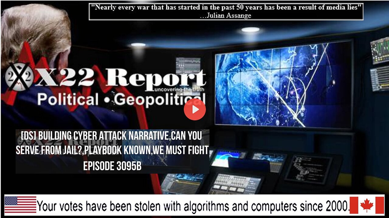 Ep. 3095b-[DS] Building Cyber Attack Narrative,Can You Serve From Jail?,Playbook Known,We Must Fight