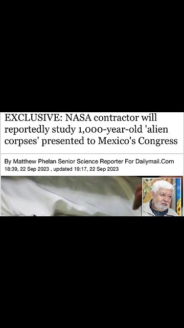 NASA contractor will reportedly study 1,000 year-old ‘alien corpses’ presented to Mexico’s Congress