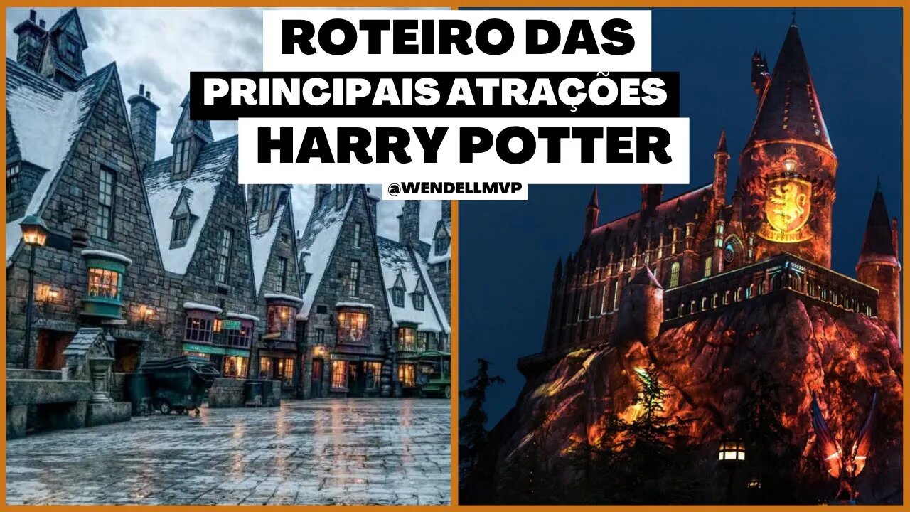 ROTEIRO - MELHORES ATRAÇÕES - THE WIZARDING WORLD OF HARRY POTTER / HOGSMEADE - ISLANDS OF ADVENTURE