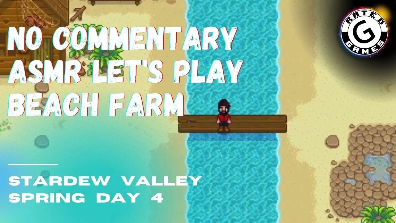 Stardew Valley No Commentary - Beach Farm - 1.5 Update Nintendo Switch - Spring Day 4