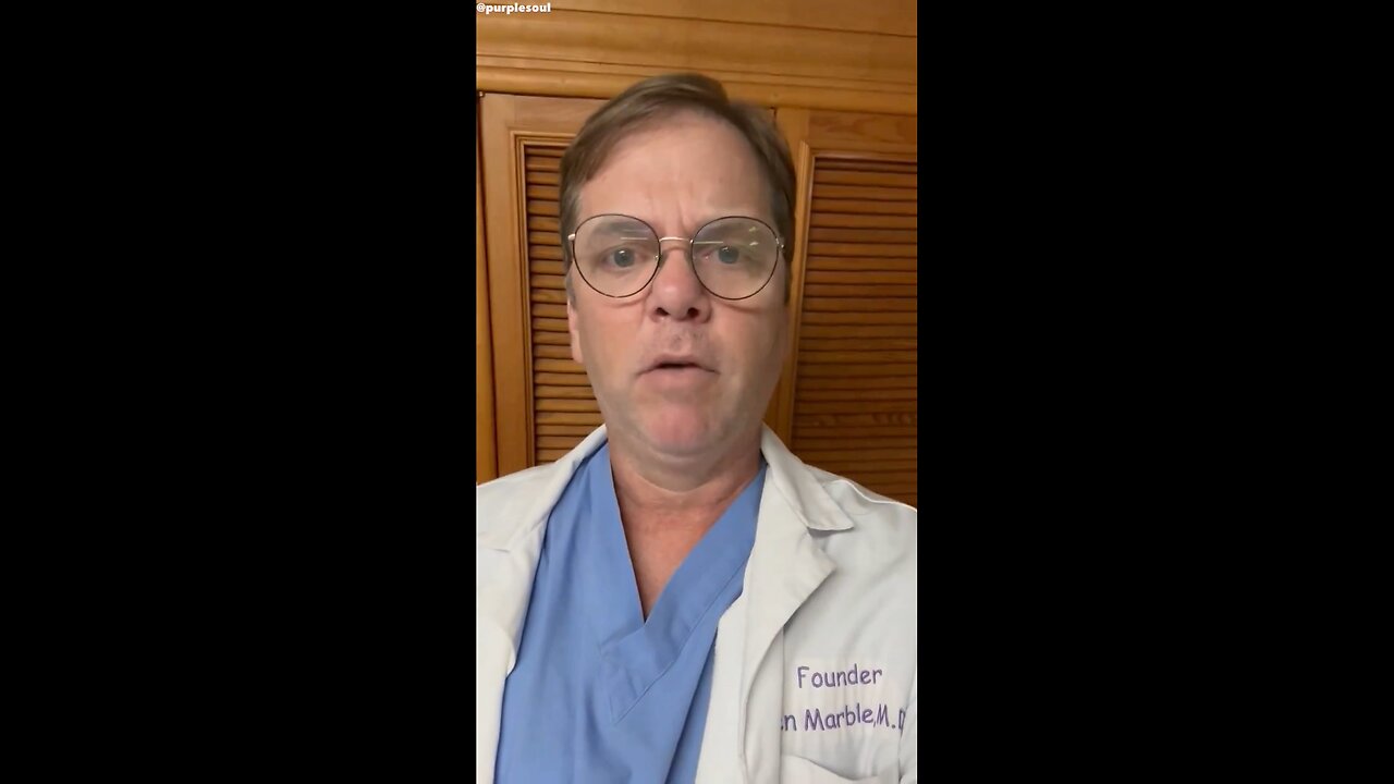 Dr. Ben Marble M.D warned us about the fake Covid vaccine poisoning. What an amazing doctor!
