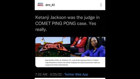 DID YOU KNOW KETANJI JACKSON WAS THE JUDGE FOR PIZZAGATE🙄