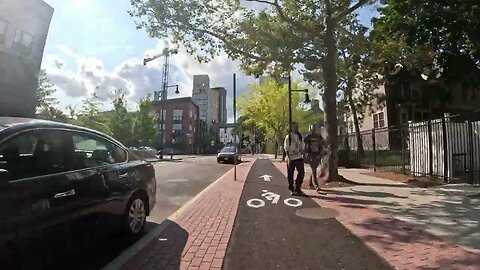 Nubian Sq to RUGGLES Boston 4K Bike City Tour - Ebikes, Scooters, Lanes Roxbury 🚆🚉⚡😯