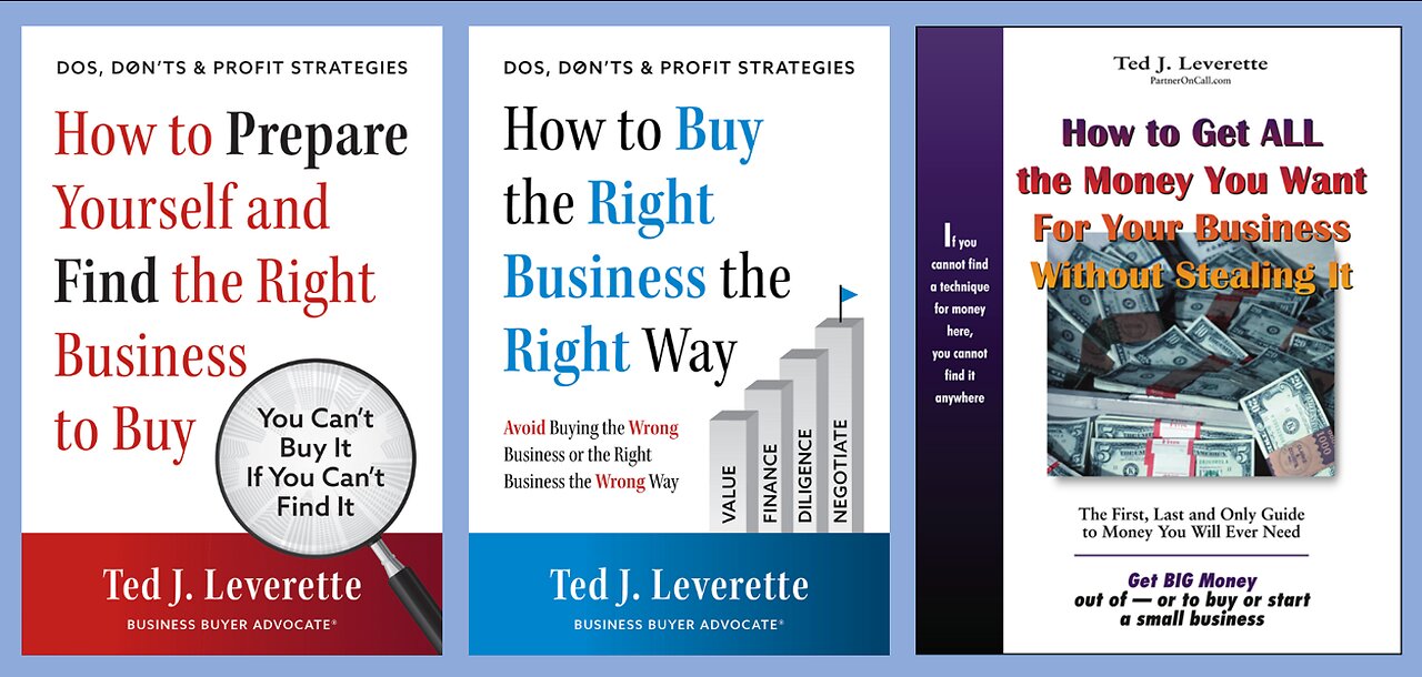 How to Find and Buy the Right Business the Right Way