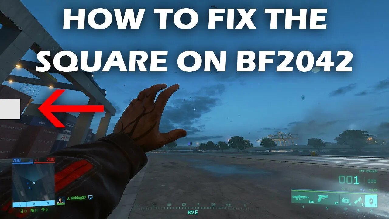 How To Remove The Square on Battlefield2042