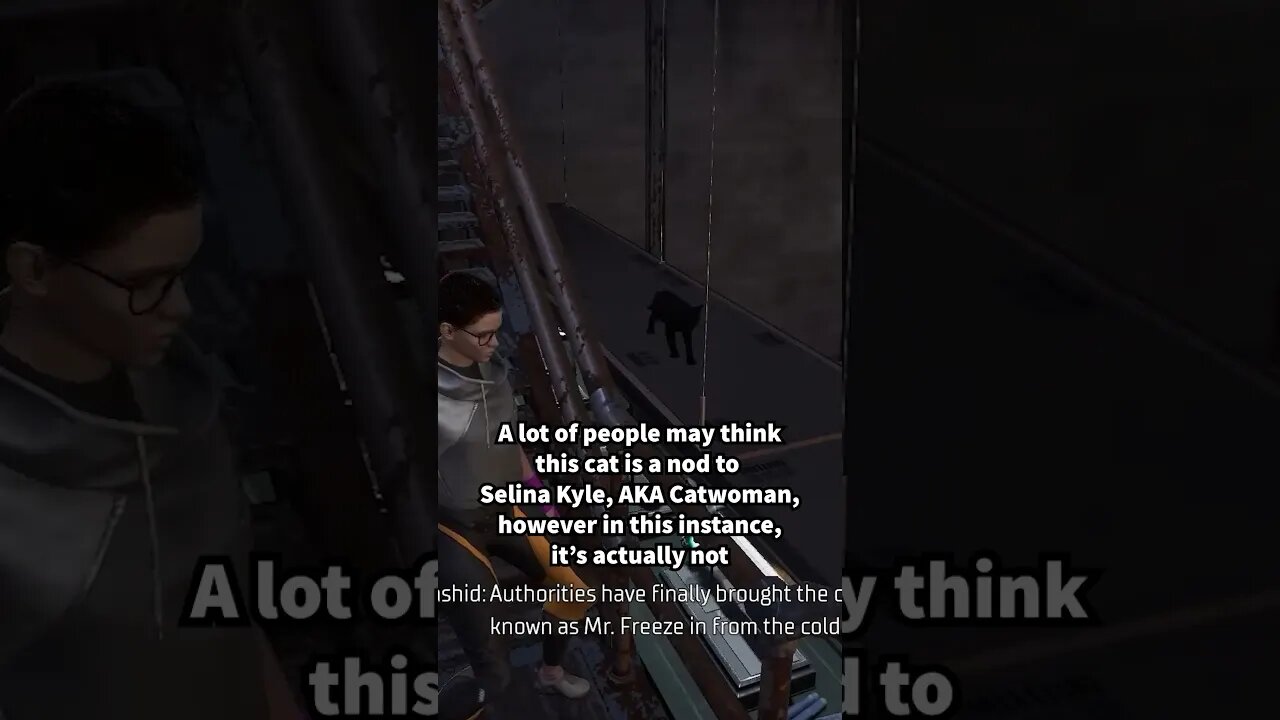 Did you know in Gotham Knights…(Cat inside Belfry) #shorts