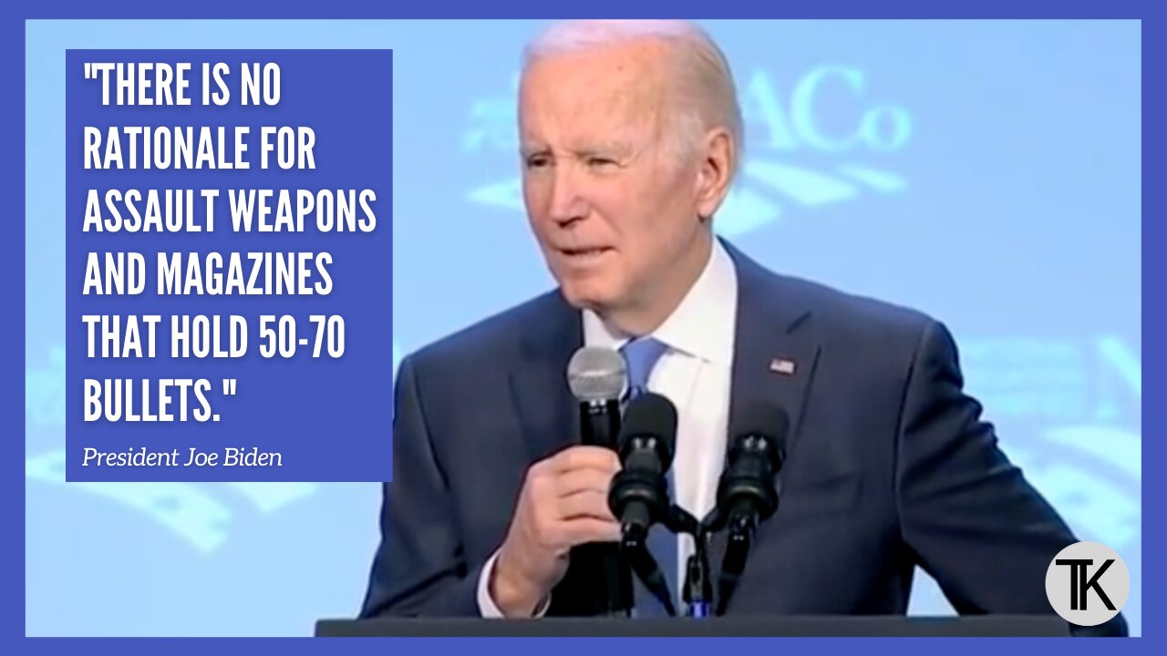 President Biden Calls For 'Assault Weapons' Ban