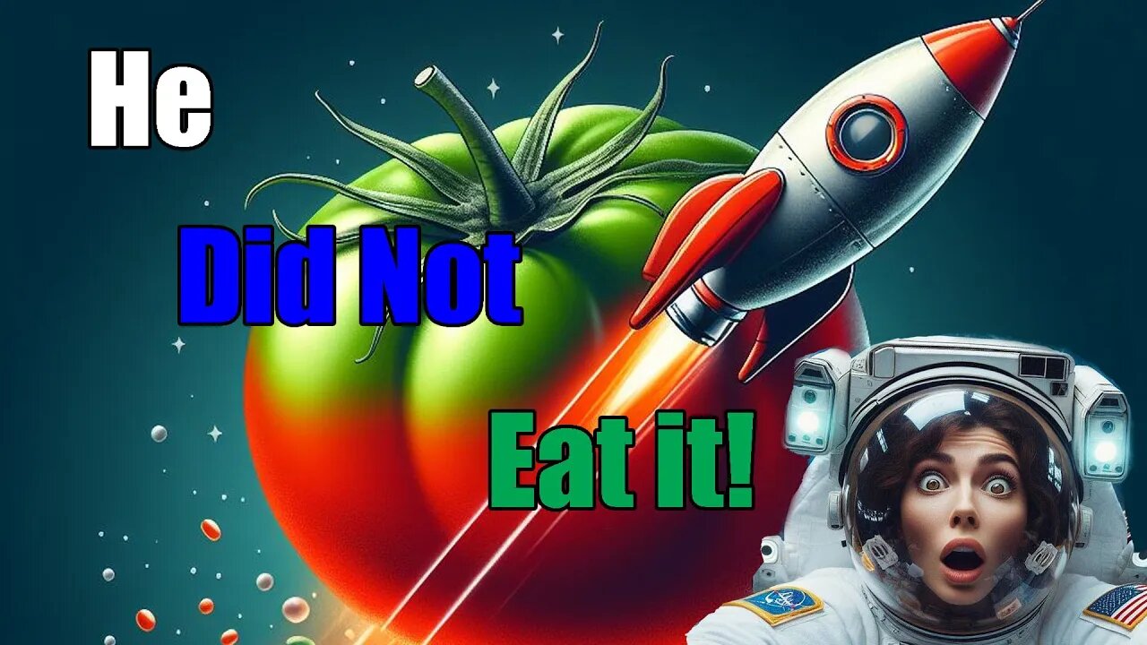 Watch Lost tomato found aboard International Space Station after eight months #weirdnews#bizarrenews