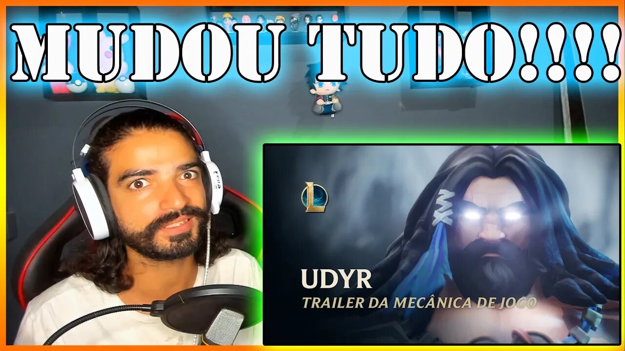 YERIK REACT - League of Legends | Trailer da mecânica de jogo do Udyr