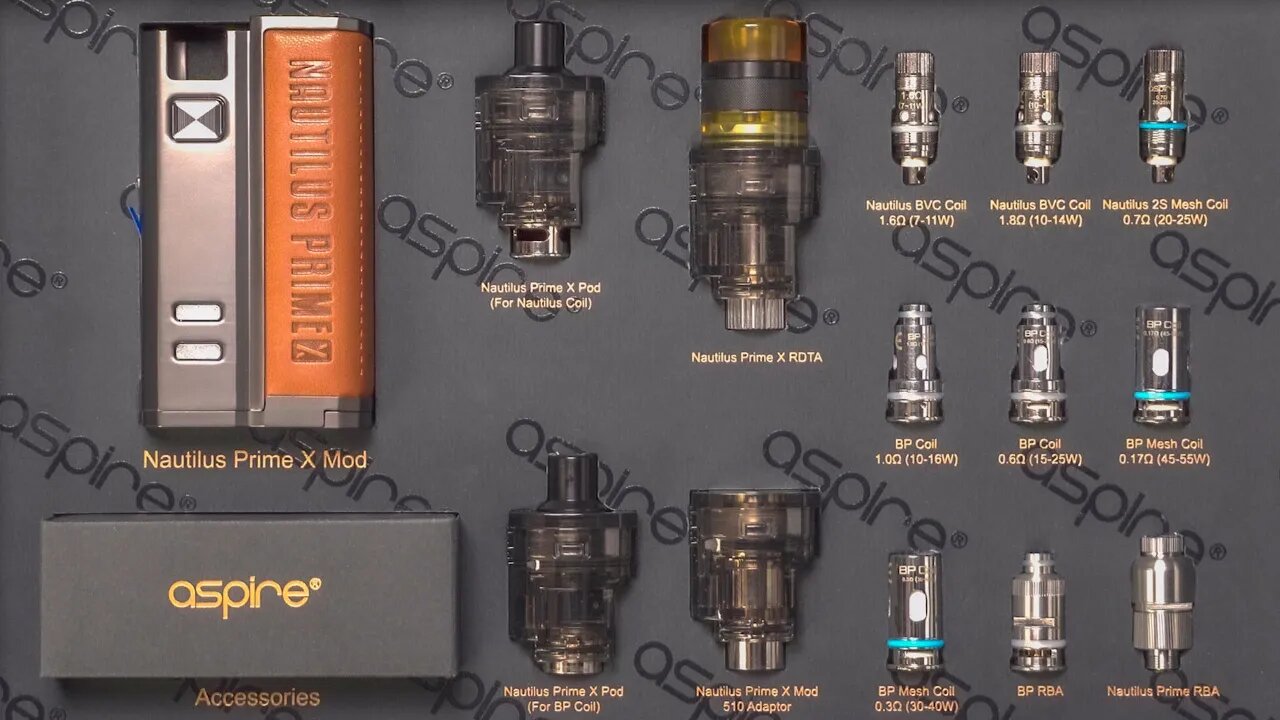 Aspire Nautilus Prime X Kit - Insanely Complete System