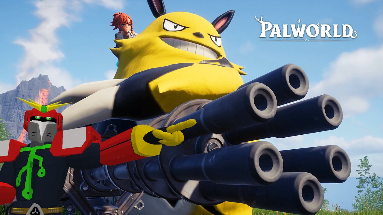 just some chillin' and palworld (early access)