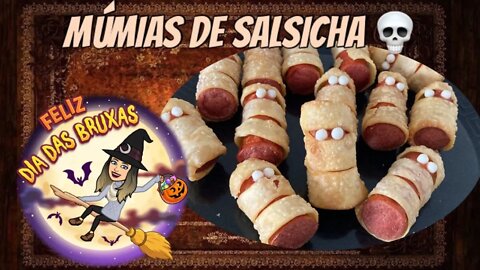 [TENDÊNCIA] Múmias de Salsicha para o Halloween | Fácil e Deliciosa | Faça e venda