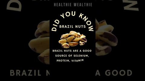 Nuts - The Healthy & Nutritious Roots of Your Diet || #health || #shorts || #healthy