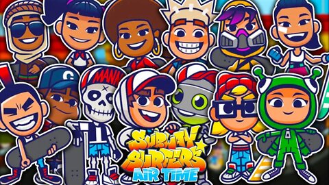 Todos os Personagens do Subway Surfers Airtime