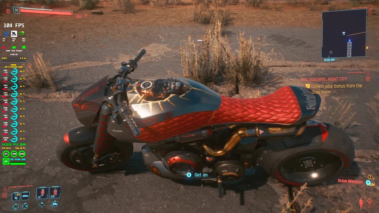 Cyberpunk 2077 PC HDR RTX 3080 Ray Tracing Awesome