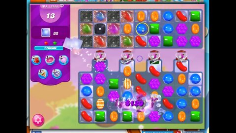 Candy Crush Level 2864 Talkthrough, 30 Moves 0 Boosters