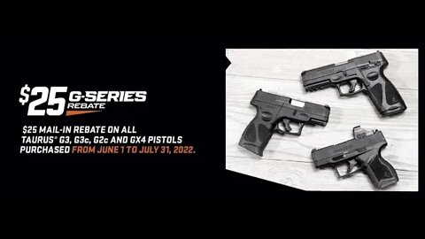 Awesome deals on Taurus G Series pistols!! Now is the time to buy!