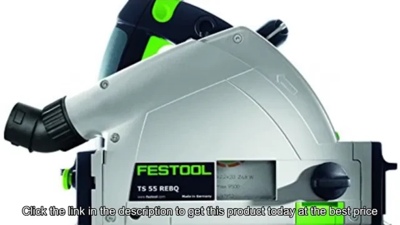Festool 575387 Plunge Cut Track Saw Ts 55 Req-F-Plus USA