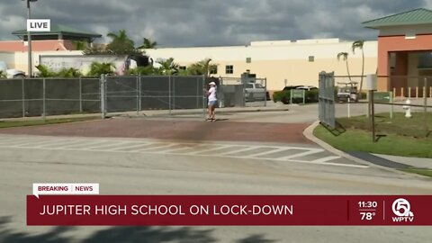 Medical emergency puts Jupiter High School on lockdown