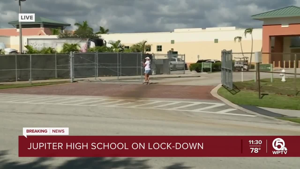 Medical emergency puts Jupiter High School on lockdown