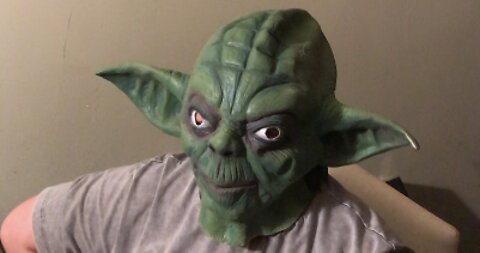 My GF found my Yoda mask