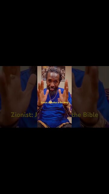 Out Now!! On IUICTV app & IUICintheClassroom YouTube “Zionist: JudenRat 🐀🐁 in the Bible”