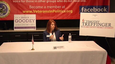 Jessica Goodey Las Vegas Justice of the Peace Depart. 6 Veterans In Politics Endorsement Interview