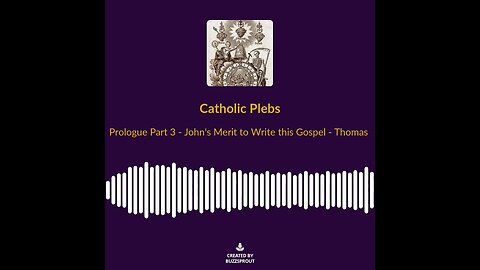 Full Podcast on Catholic Plebs YouTube Channel, Spotify, Apple, Overcast, or most other Podcast apps