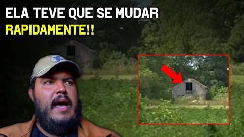 Ela teve que se mudar rapidamente