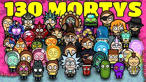 Capturei 130 MORTYS no Pocket Mortys