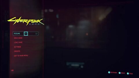 Cyberpunk 2077 street play