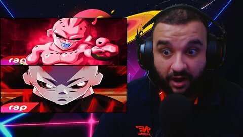 (DOUBLE REACT) RAP DO MAJIN BOO & RAP DO JIREN ( 7 Minutoz )