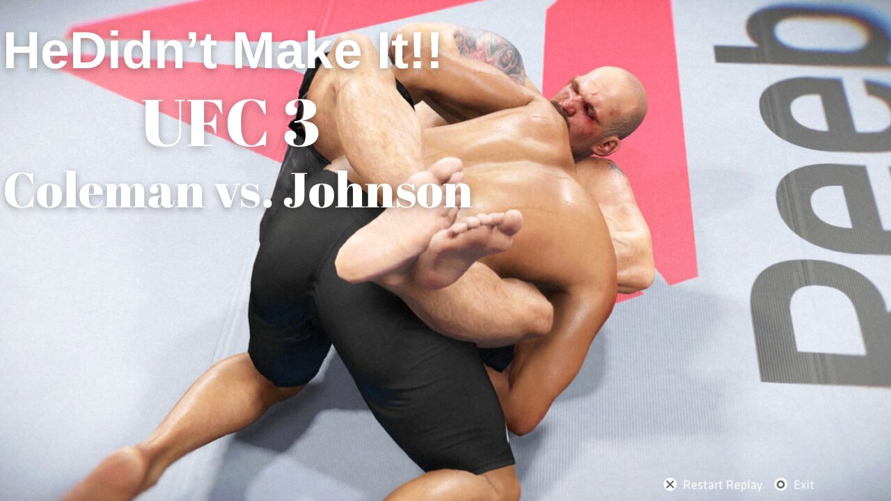 Johnson Went Down Coleman Avenue And Wreck'd It | UFC 3