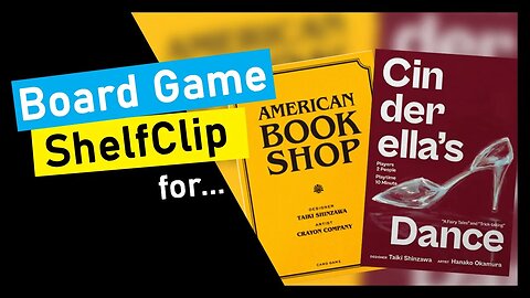 🌱ShelfClips: American Bookshop, & Cinderella's Dance (Short Preview)