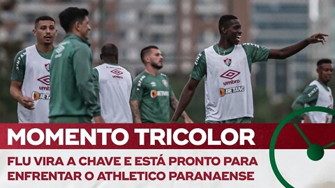 VEJA IMAGENS DO ÚLTIMO TREINO DO FLUMINENSE ANTES DE ENCARAR O ATHLETICO PARANAENSE PELO BRASILEIRO