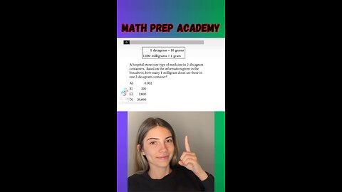 Can you do this UNIT CONVERSIONS?! #sat #satreview #math