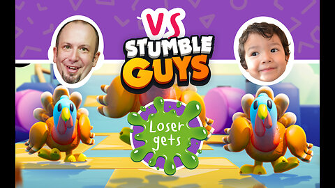 FATHER VS SON | Loser is SLIMED | Stumble Guys