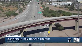 'Supicious item' blocks traffic, clears Sky Harbor terminal