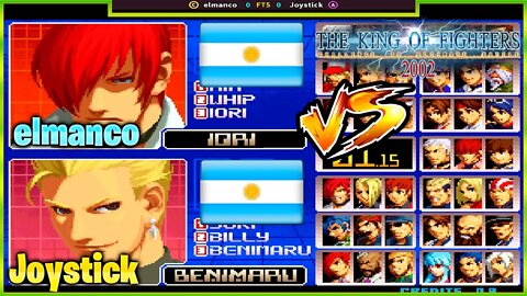 The King of Fighters 2002 (elmanco Vs. Joystick) [Argentina Vs. Argentina]