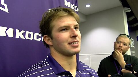 Kansas State Football | Austin Moore Postgame Interview | K-State 37, Texas Tech 28